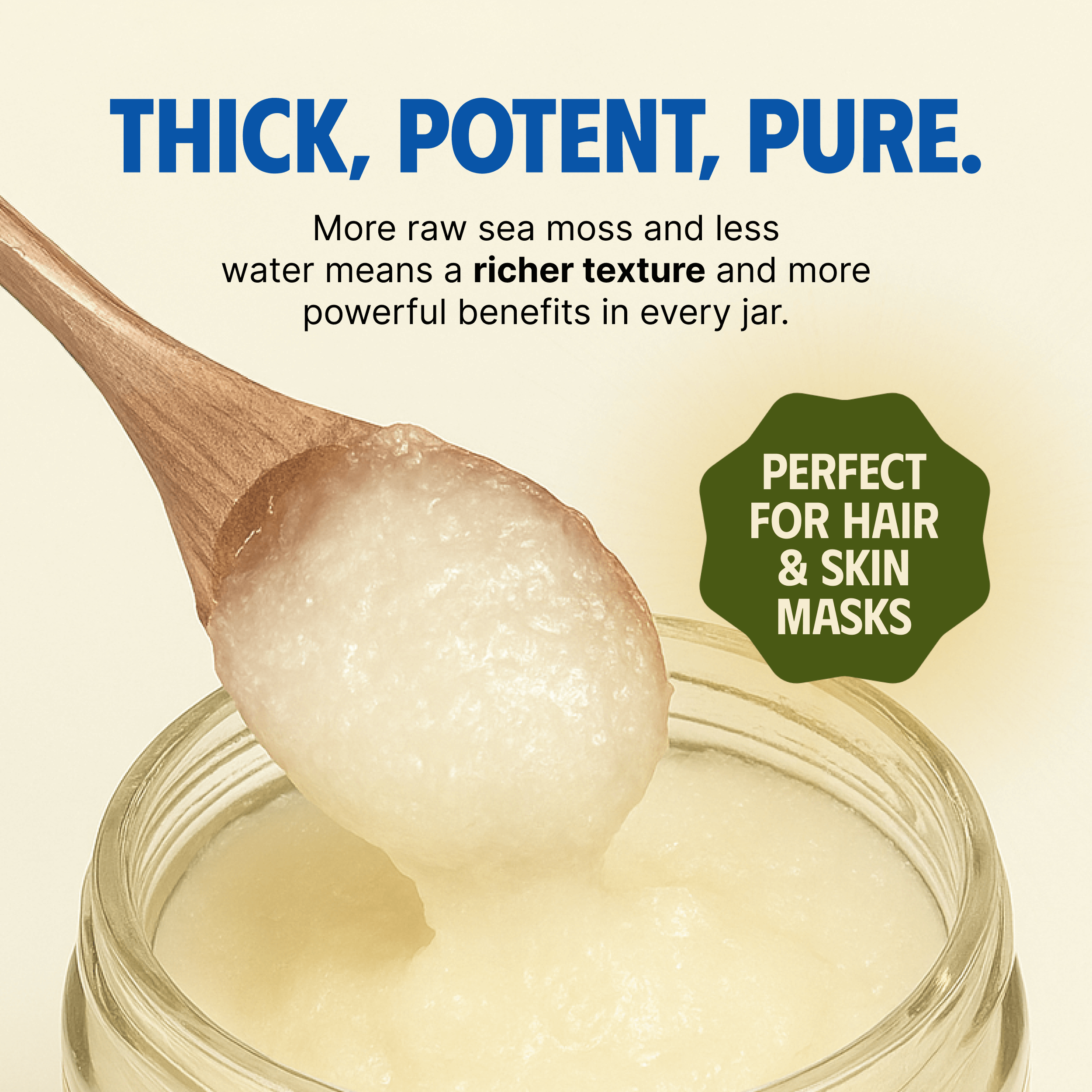 Sea Moss Gel - 3 Potten
