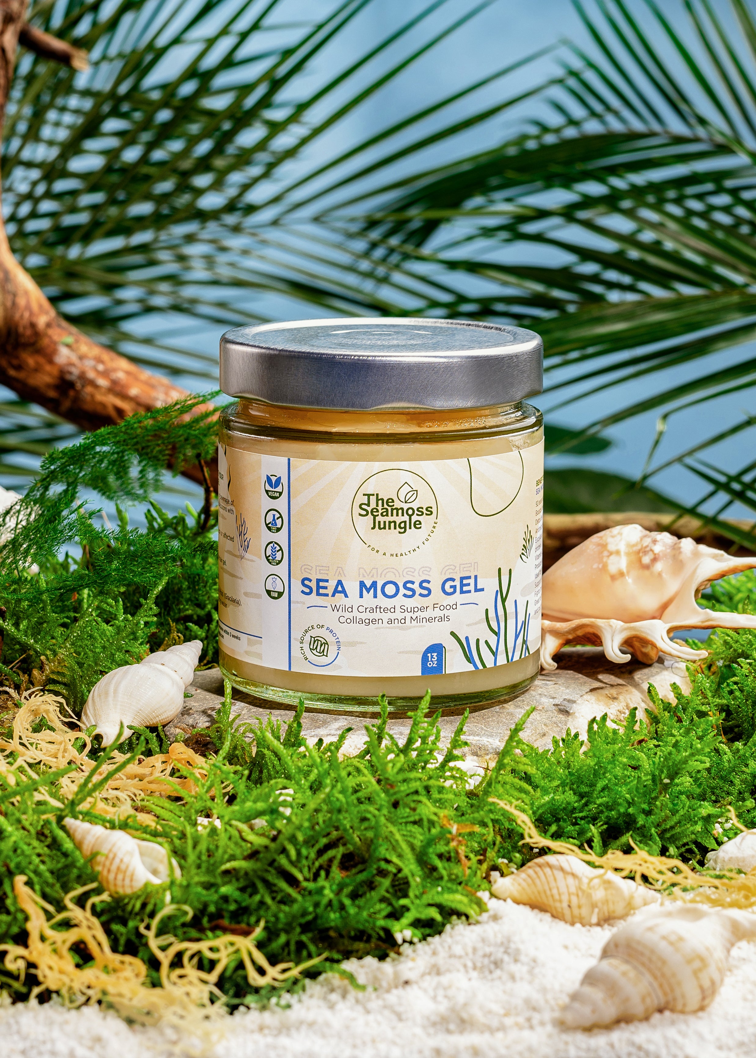 Sea Moss Gel – Golden - 500 ml