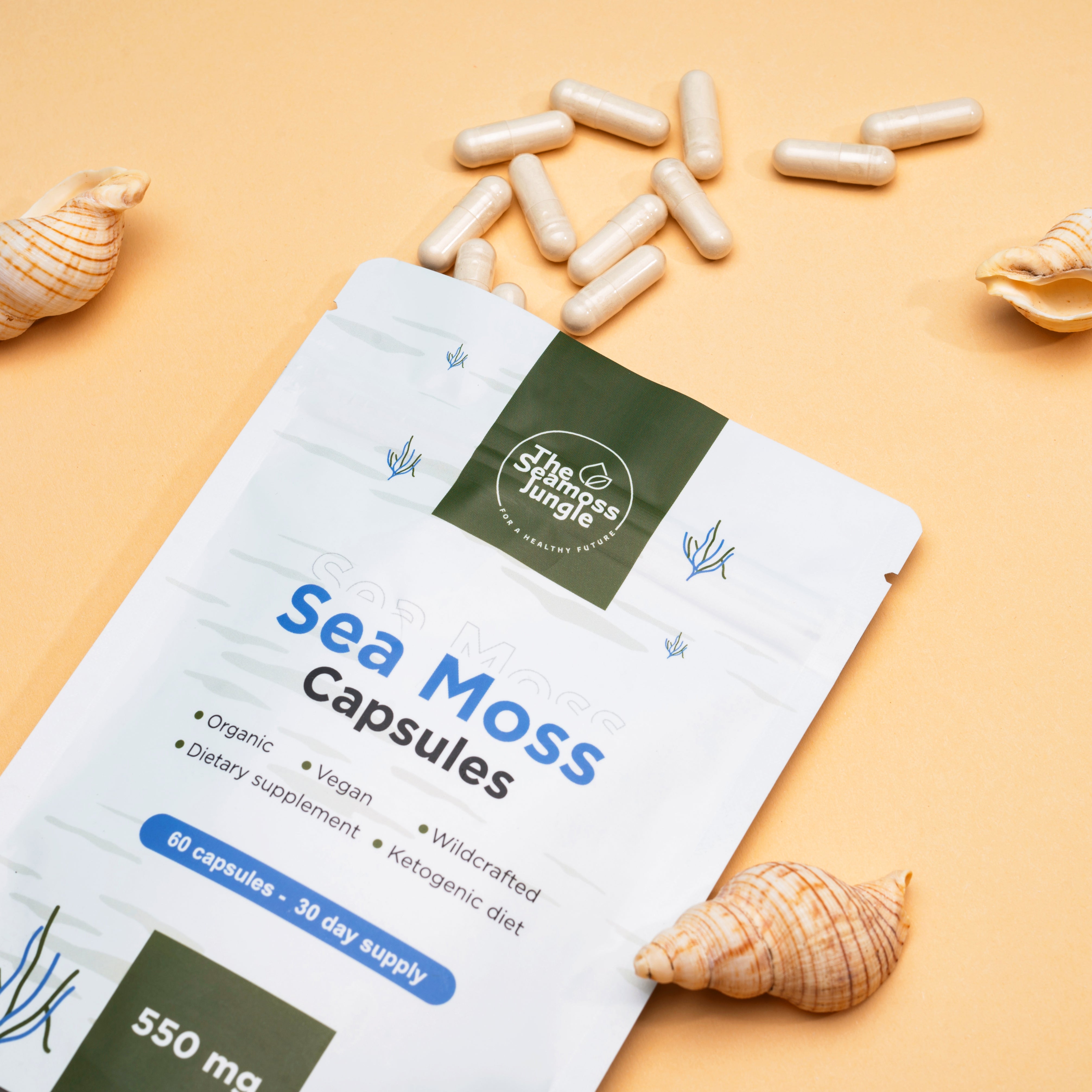 Sea Moss Essentials - Aardbei
